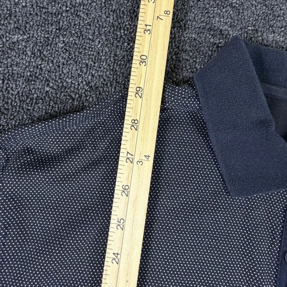 Nike Polo Shirt Mens L Dri-FIT Navy Blue Shipyard Golf Club Hilton Head EUC